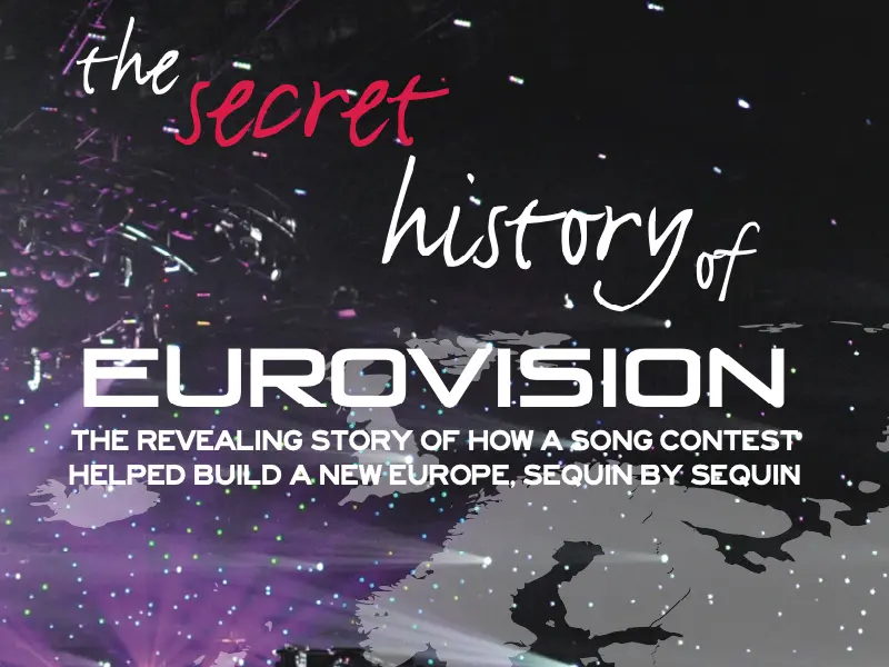 Title artwork of the documentary the secret history of eurovision